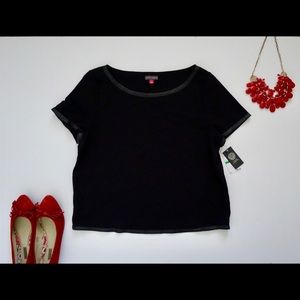 NWT Vince Camuto Shirt in Black, Size Large